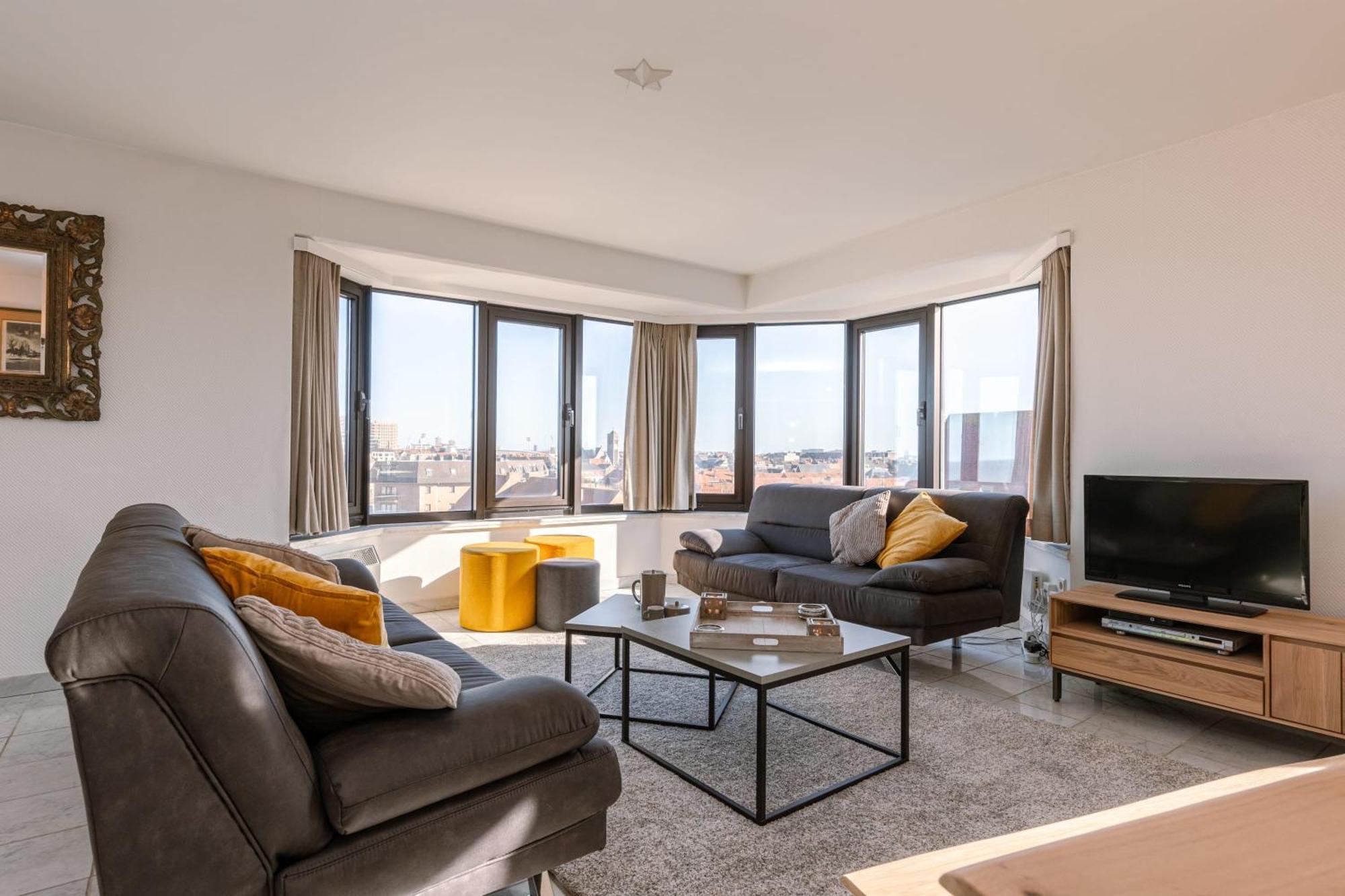 Huswell - Spacious & Modern Sea View Apartment With Garage Ostend Exterior photo